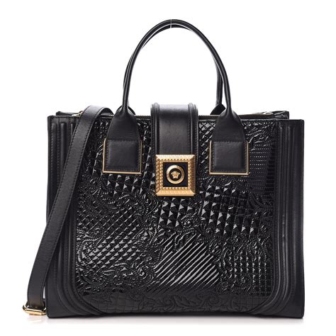 versace icom bag|versace black and white purses.